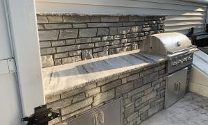 Photo of Lurncrete outdoor kitchen concept