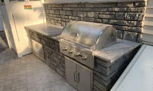 Photo of Lurncrete outdoor kitchen concept